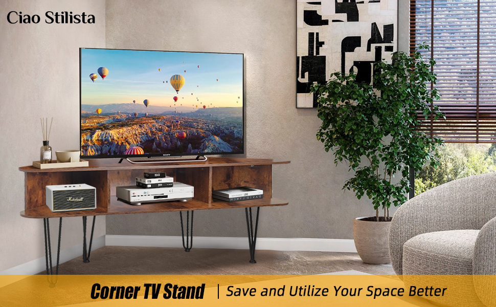 Upgrade Your Space with Stylish Corner TV Stands for Large Screens